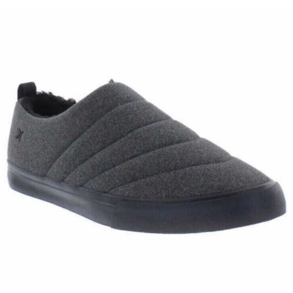 New Hurley ARLO PUFF Loafers Gray Slip On Casual Mens Shoes Lined Size 9 - Picture 2 of 6